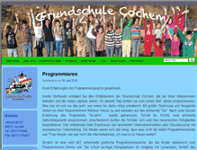 Tablet Screenshot of grundschule-cochem.de